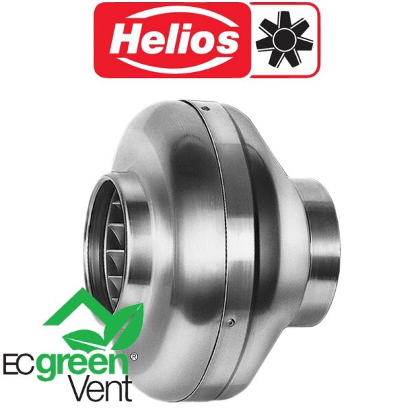 Helios Radial-Rohrventilator RR EC 160