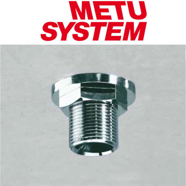 METU Ablaufstutzen mit Konusscheibe ST-K 1/2"
