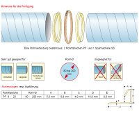 METU Rohrflansche PF