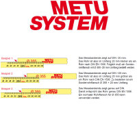 METU Rohrmessbänder MRF