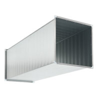 Kanalbauteile gefalzt