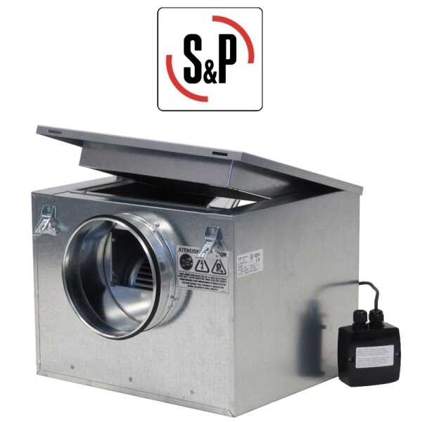 S&P Schallgedämmte Lüftungsbox CAB-315 RE