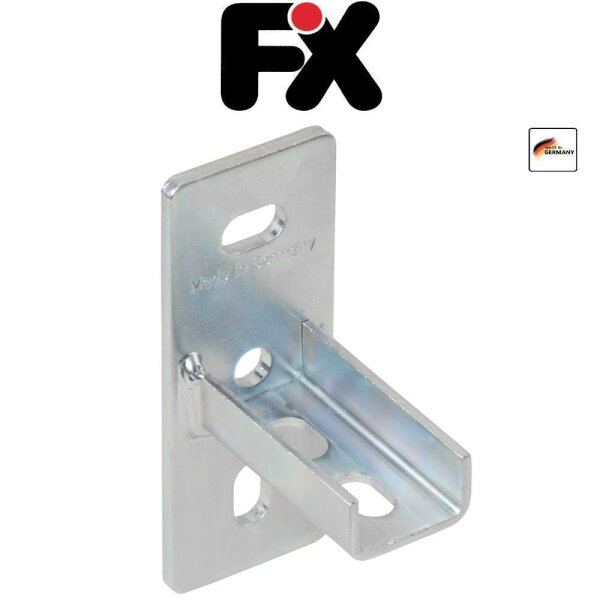 Fixotec Edelstahl Sattelflansch  27/18 + 28/30