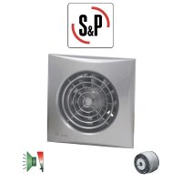 S&P Kleinraum-Ventilator SILENT-200 Silver CHZ