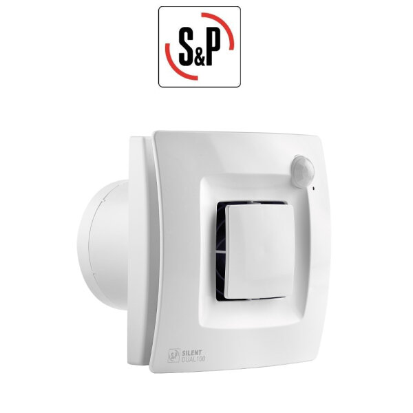 S&P Kleinraum-Ventilator SILENT DUAL-100