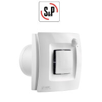 S&P Kleinraum-Ventilator SILENT DUAL-100