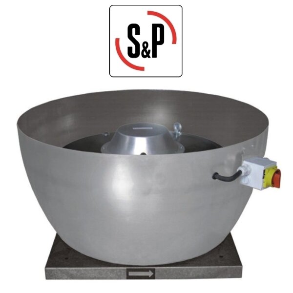 S&P Radial-Dachventilator CRVB/4-250 N N8