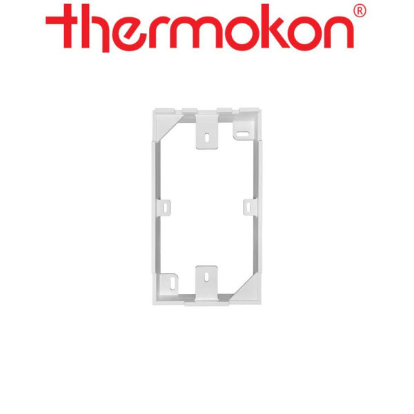 thermokon Aufputzrahmen JOY, reinweiß mit Montageset