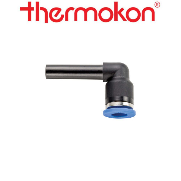 thermokon Adapter 90° gewinkelt für Kanalstutzen (Druckschläuche Ø=4 mm)