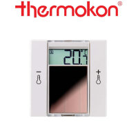 thermokon SR06 LCD 2T reinweiß glänzend ohne...