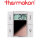thermokon SR06 LCD 2T+Light reinweiß glänzend ohne Rahmen