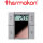 thermokon SR06 LCD 2T+Light Jung aluminium ohne Rahmen