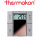 thermokon SR06 LCD rH 2T+Blind Jung aluminium ohne Rahmen