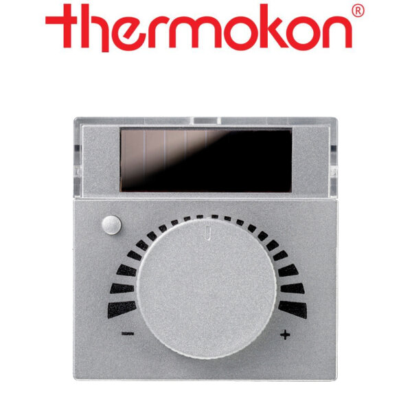 thermokon SR07 PT rH Jung aluminium ohne Rahmen