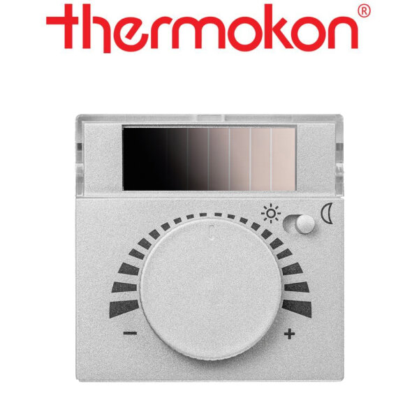 thermokon SR07 PMS rH (Tag/Nacht) aluminium ohne Rahmen