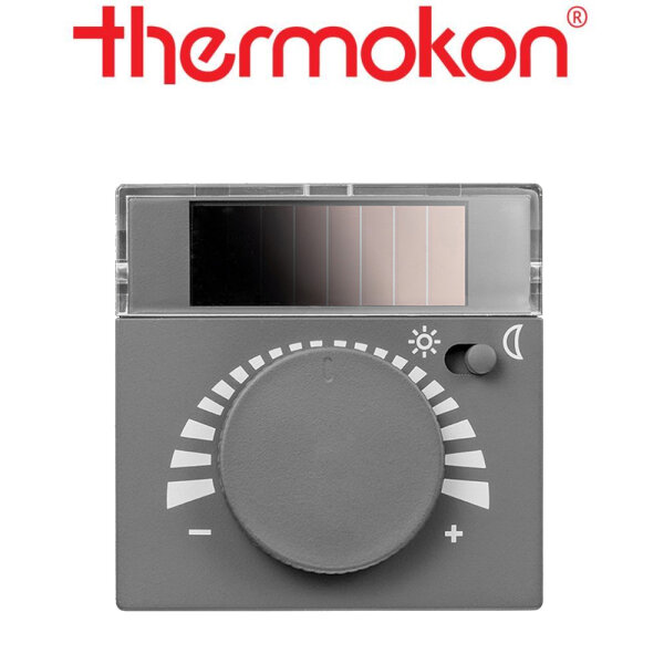 thermokon SR07 PMS rH (Tag/Nacht) anthrazit ohne Rahmen
