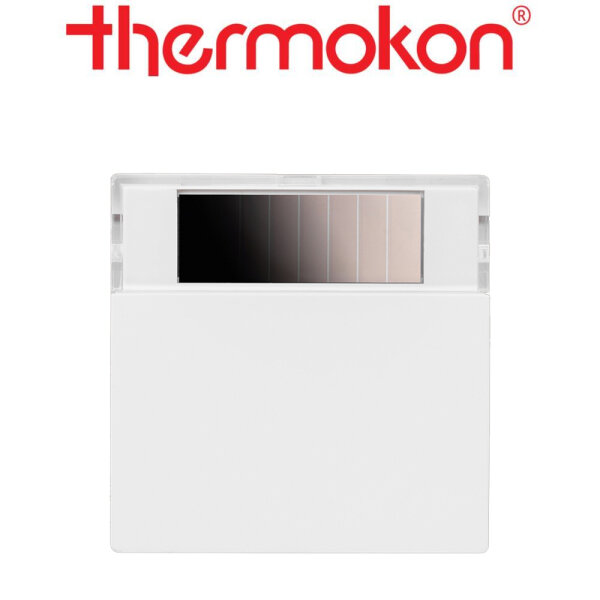 thermokon SR07 Temp reinweiß glänzend ohne Rahmen
