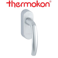 thermokon Fenstergriff mit Funk SRG02 Aluminium stahlgrau