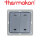 thermokon Schalter 4-Kanal Jalousie 55x55 Jung aluminium ohne Rahmen