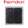 thermokon Schalter 4-Kanal Licht 55x55 anthrazit ohne Rahmen