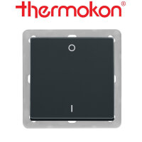 thermokon Schalter 2-Kanal Licht BJ63x63 anthrazit ohne...