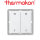 thermokon Schalter 4-Kanal Licht BJ63x63 studioweiß ohne Rahmen
