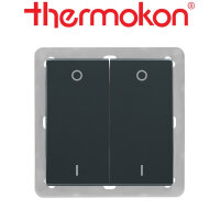 thermokon Schalter 4-Kanal Licht BJ63x63 anthrazit ohne...