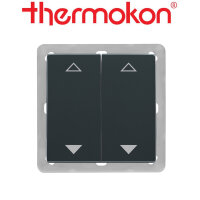 thermokon Schalter 4-Kanal Jalousie BJ63x63 anthrazit...