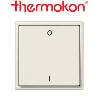 thermokon Schalter 2-Kanal Licht Jung LS 990 weiß