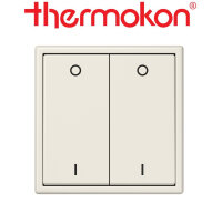 thermokon Schalter 4-Kanal Licht Jung LS 990 weiß