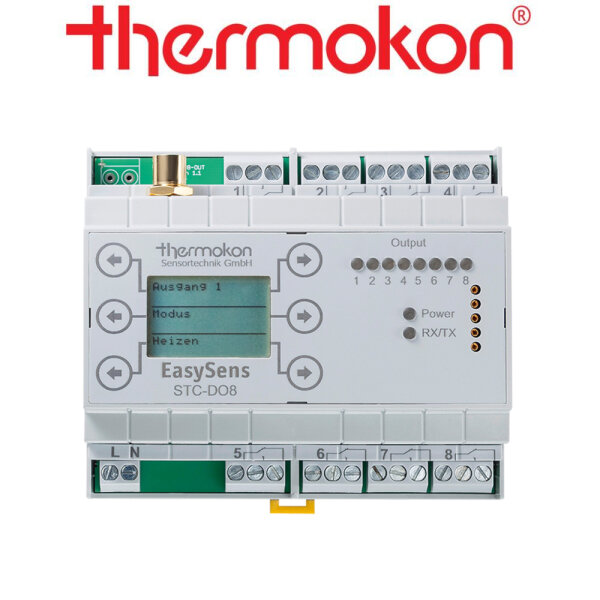 thermokon Multi-Relais 100..240 V STC-DO8 24 V Typ Schaltaktor