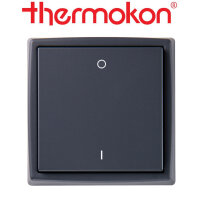 thermokon Schalter Mini 2-Kanal BLE Licht anthrazit