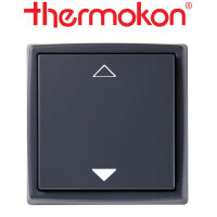 thermokon Schalter Mini 2-Kanal BLE Jalousie anthrazit