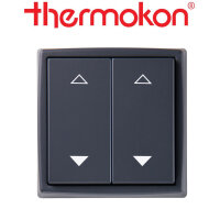 thermokon Schalter Mini 4-Kanal BLE Jalousie anthrazit