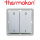 thermokon Schalter 4-Kanal BLE Licht BJ63x63 alusilber ohne Rahmen