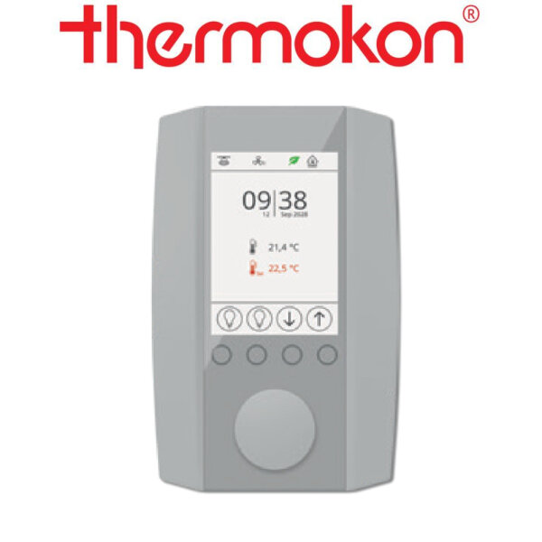 thermokon Designblende NOVOS 7 Glas alu