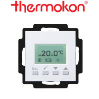 thermokon WRF06 LCD VV BTyp3 reinweiß glänzend...