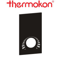thermokon Designblende NOVOS 3 schwarz