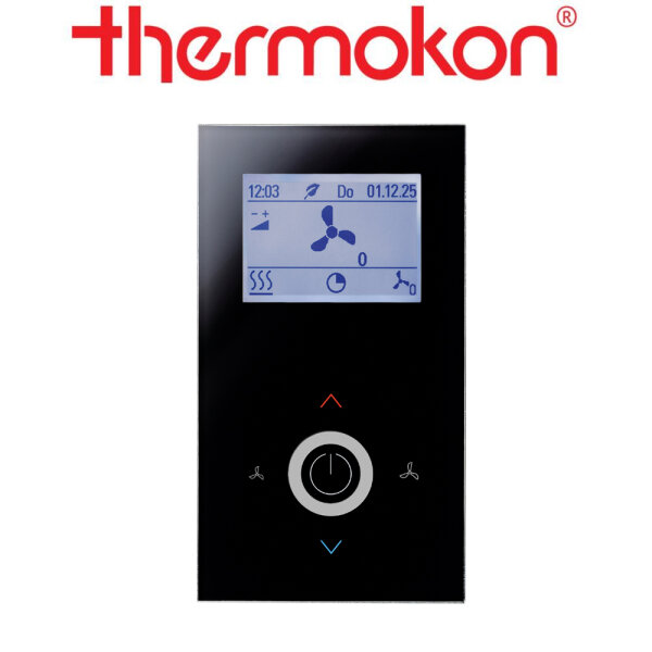 thermokon JOY Fancoil EC AO2DO RS485 Modbus schwarz