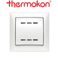 thermokon WRF06 TRV3 Berker S.1 polarweiß...