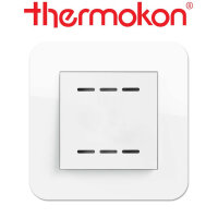 thermokon WRF06 TRV3 Gira E3 reinweiß seidenmatt