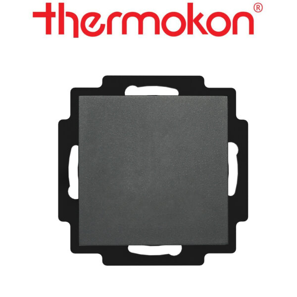 thermokon WRF06 Temp RS485 Modbus anthrazit ohne Rahmen