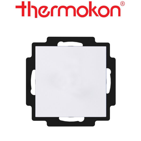 thermokon WRF06 AO2V Temp RS485 Modbus reinweiß glänzend ohne Rahmen