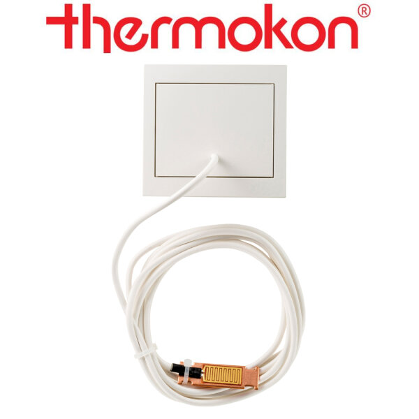 thermokon WK01 UP L2500 Berker K.1 polarweiß glänzend 24 V
