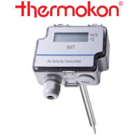 thermokon Luftstrom-Messumformer AVT LCD