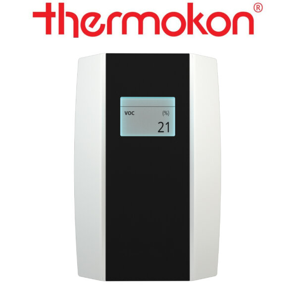 thermokon NOVOS 5 VOC weiß Temp Design LCD RS485 Modbus