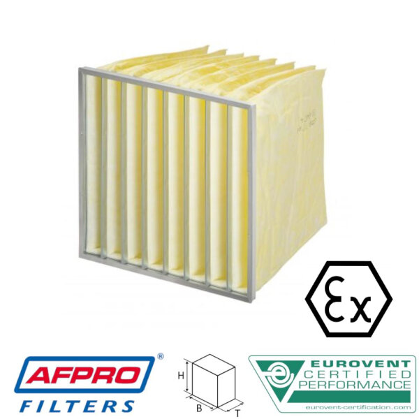 Taschenfilter ATEX ePM10 70% (M5)