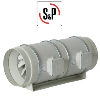 S&P Halbradialer Rohreventilator TDx2-800/200 N