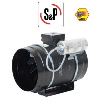 S&P Halbradial-Rohrventilator TD-1200/315 Ex