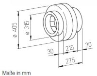 Helios Radial-Rohrventilator RRK 315